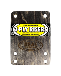 REAL WOODEN RISERS SET 3ply 1/8" UNIVERSAL