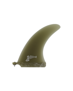 RAY GUN FIBERGLASS CENTER FIN 7.0" SMOKE