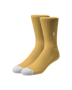 GIRL OG CREW SOCKS MUSTARD