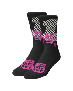 GIRL SANRIO SPEED CREW SOCKS BLACK