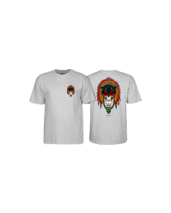 PWL/P HOEFLER SKULL SS S-ATHLETIC HEATHER