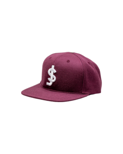 SJ JAWN HAT ADJ-BURGUNDY