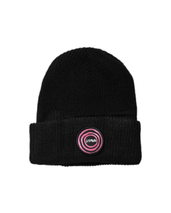 UMAVERSE PELKA BULLSEYE BEANIE BLACK/PINK
