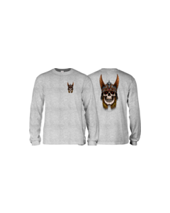 PWL/P ANDERSON SKULL L/S S-SPORT GREY