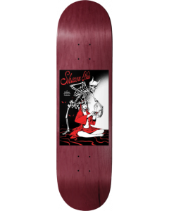 BH HALE LIFE GIVES DEATH DECK-8.5 BURGUNDY