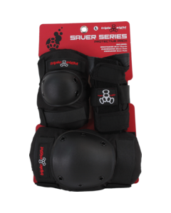 TRIPLE 8 SAVER 3/PK PADS L-BLACK