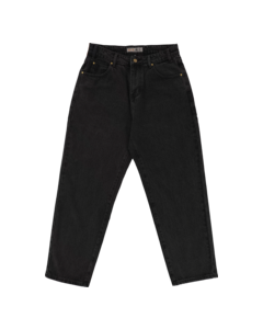 GIRL JEANS 36 WASHED BLACK