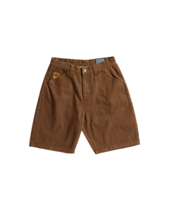 SF BIGHEAD DENIM SHORTS S-BROWN