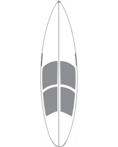 HAWAIIAN HOTGRIP WAX MAT 6'0" SHORTBOARD