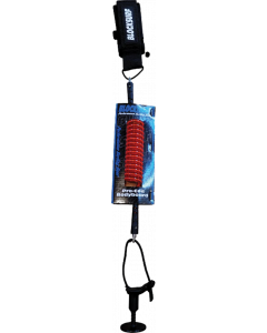 BLOCK SURF PRO COILED BODYBOARD LEASH RED