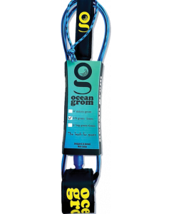 OCEAN GROM 4'8" GROM LEASH FIN CL.BLUE/BLUE