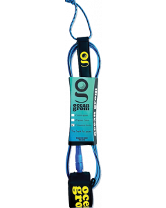 OCEAN GROM 5'0" TWEEN GROM LEASH FIN CL.BLUE/BLUE