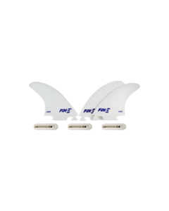 FIN-S PRODUCTION SET AM-1 WHITE 3 fins/3boxes sale