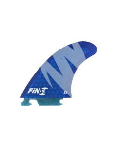 FIN-S S-3 HONEYCOMB BLUE 3 fins sale
