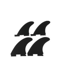FIN SOLUTIONS FFS QUAD LG 5.5"/4.5" BLK WEAVE/BLK