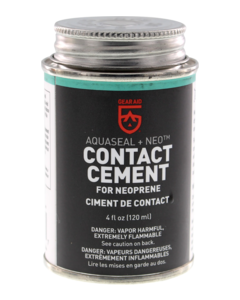 GEAR AID WETSUIT CEMENT AQUASEAL+NEO 4oz BLK