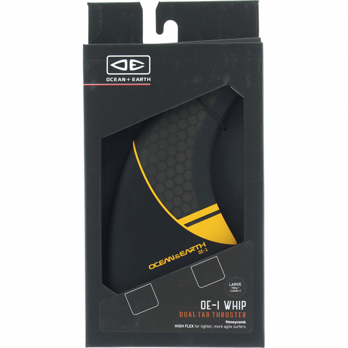 O&E OE-1 WHIP THRUSTER DUAL TAB LG-BLK/ORANGE